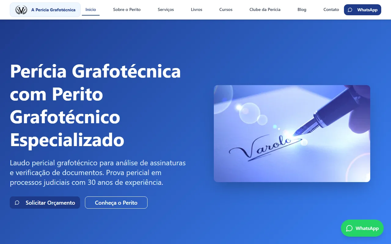 A Perícia Grafotécnica